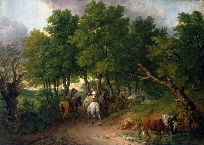 Strada del mercato - Thomas Gainsborough