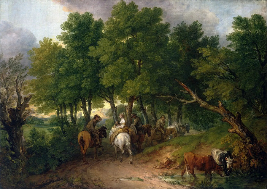 Strada del mercato - Thomas Gainsborough