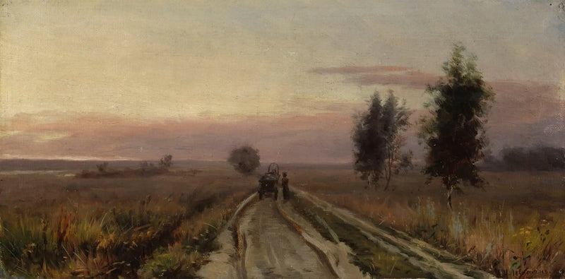 Strada del villaggio - Isaac Levitan