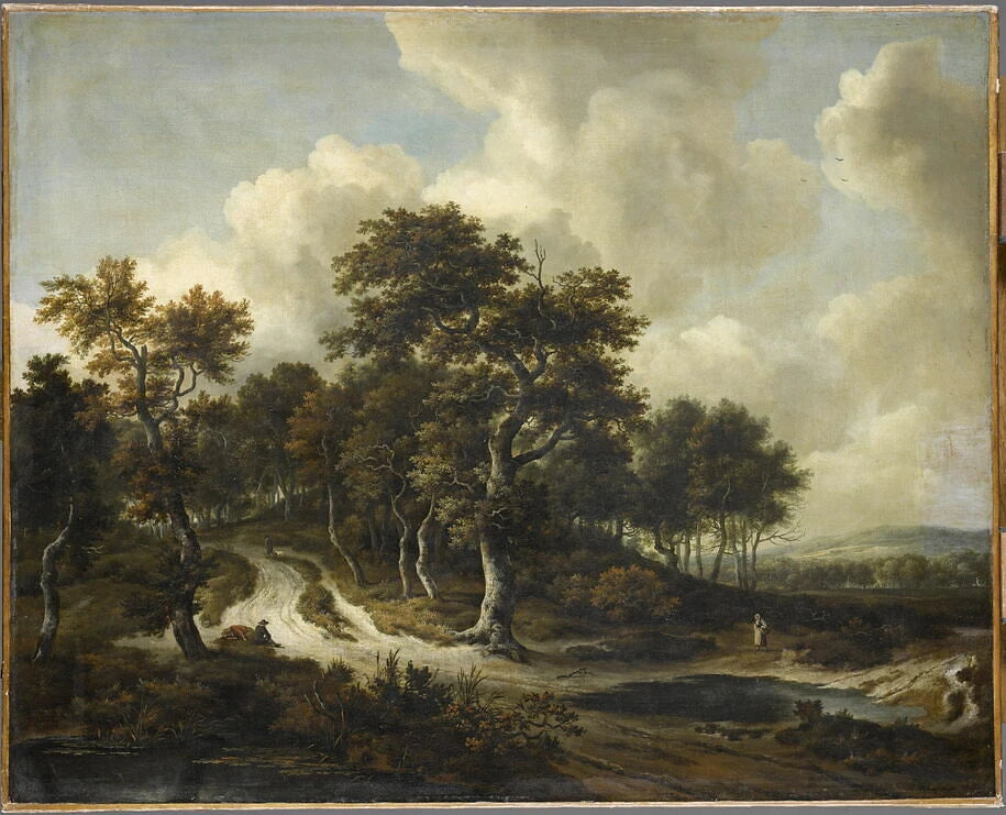 La Route - Jacob Isaacksz van Ruisdael