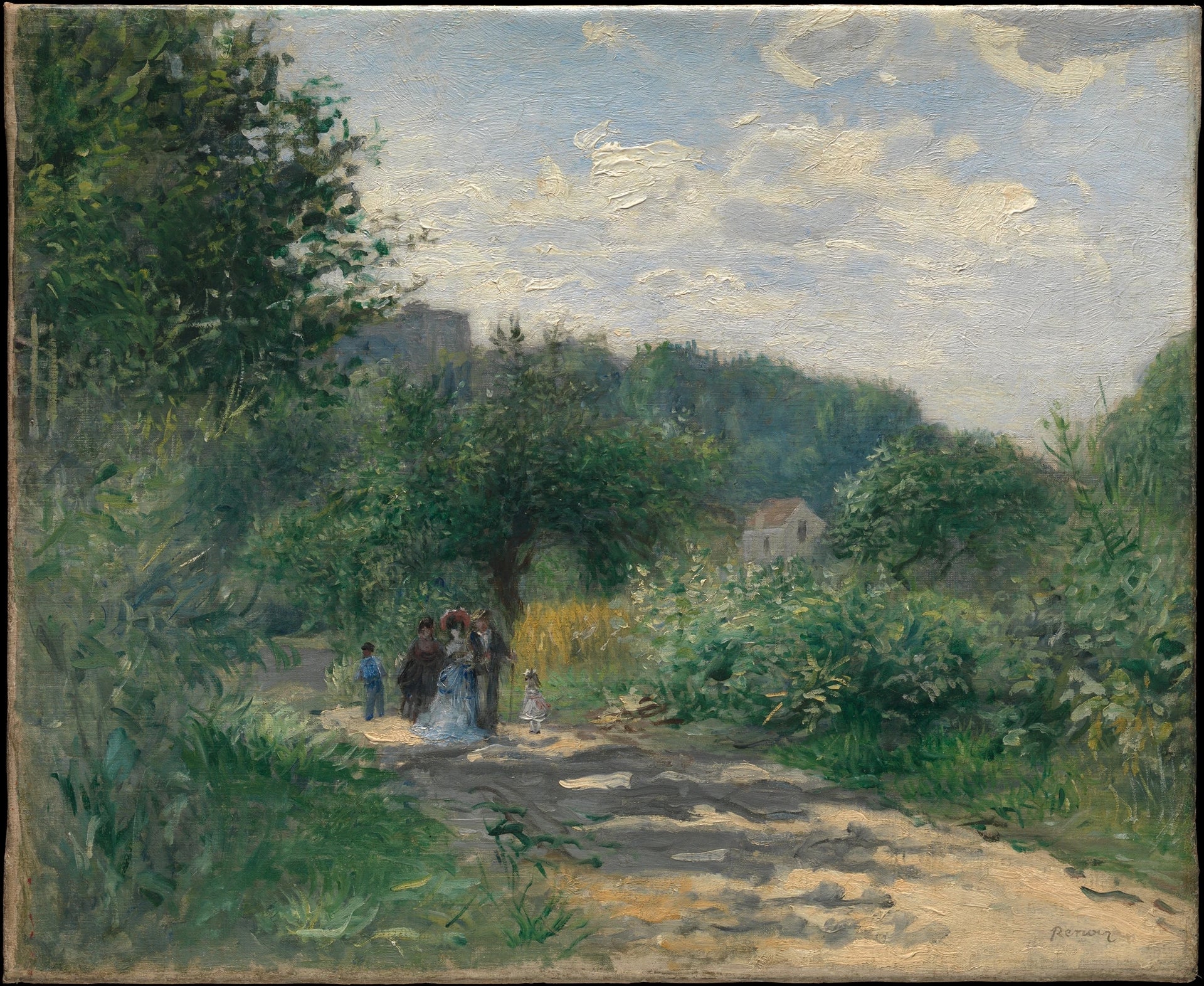 Une route à Louveciennes de Pierre-Auguste Renoir — Metropolitan Museum of Art