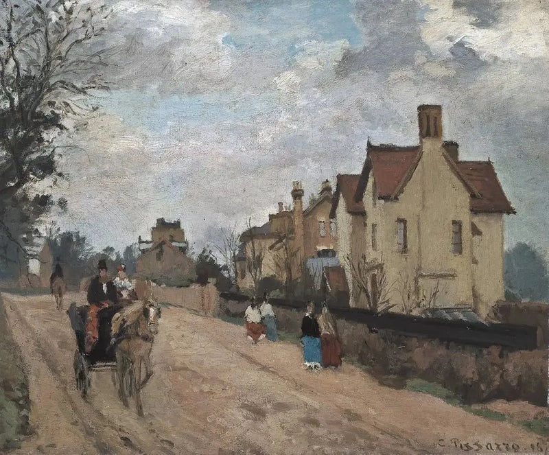 Via a Upper Norwood - Camille Pissarro