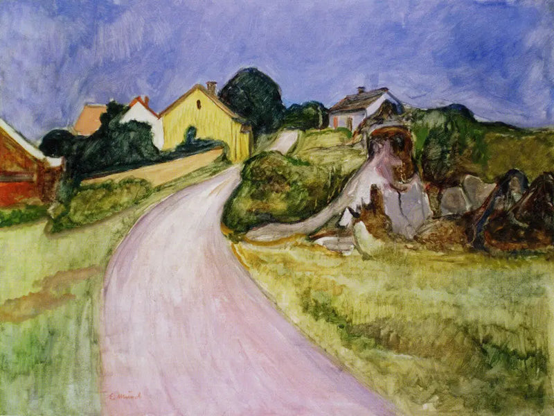 via di Åsgårdstrand - Edvard Munch