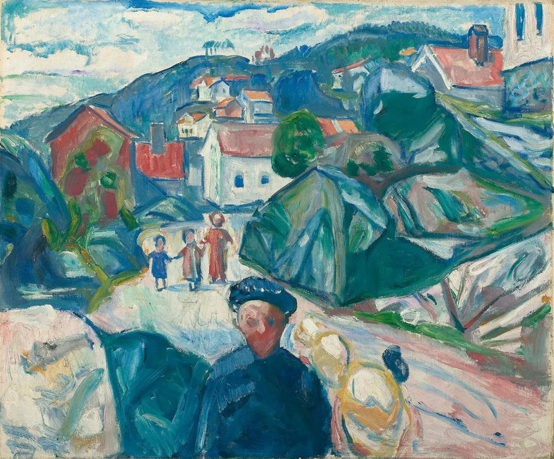 via di Kragerø - Edvard Munch
