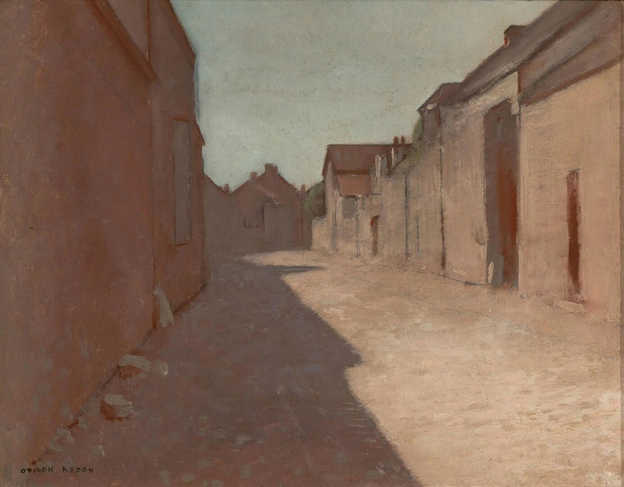 Via del villaggio - Odilon Redon