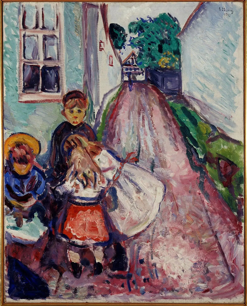 via di Warnemünde - Edvard Munch