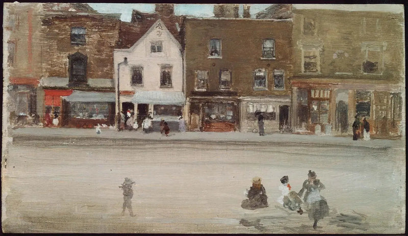 Via del Vieux Chelsea - James Abbott McNeill Whistler