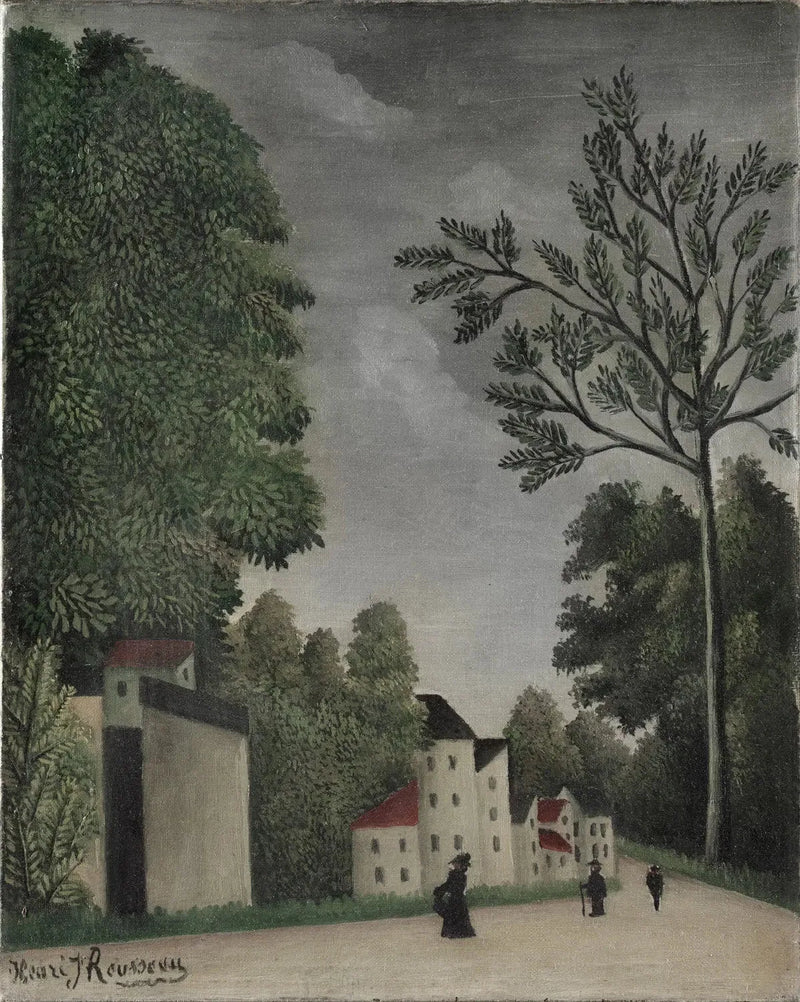 Via del Villaggio - Henri Rousseau