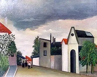 Rue in periferia - Henri Rousseau
