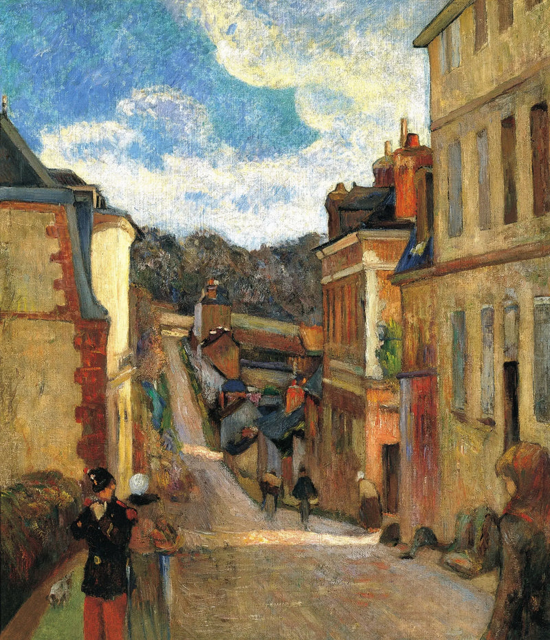 Rue Jouvenet a Rouen - Paul Gauguin