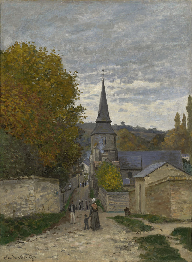 Via in Sainte-Adresse W98 - Claude Monet