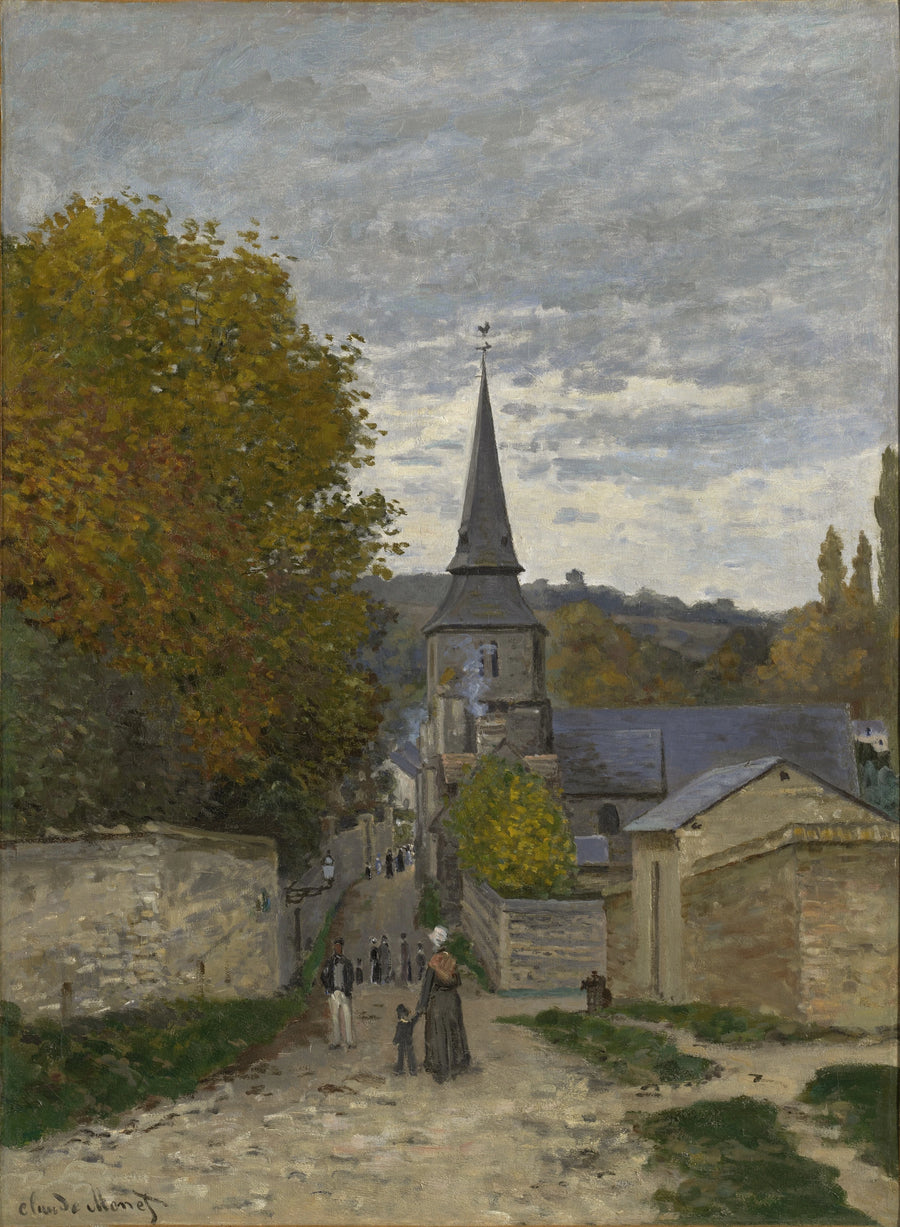 Via in Sainte-Adresse W98 - Claude Monet