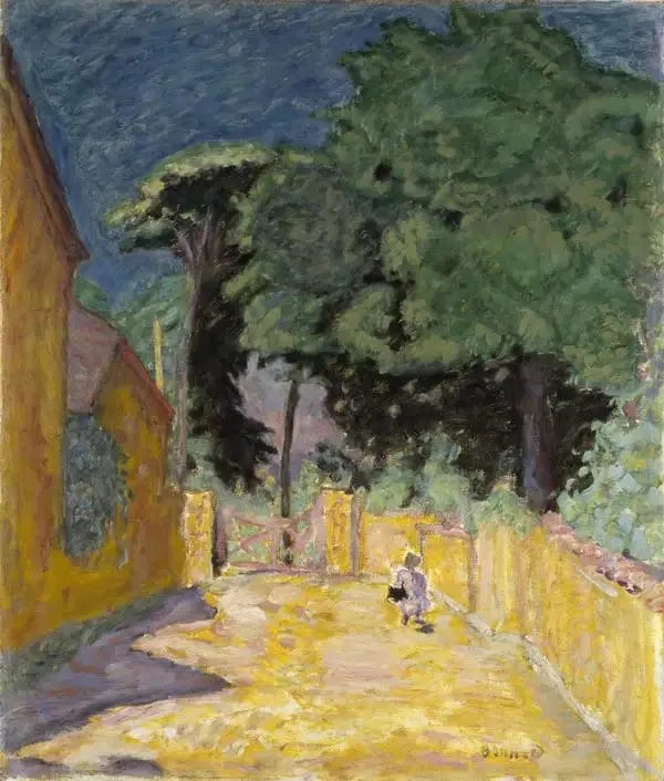Vicolo a Vernonnet [Vicolo a Vernonnet] - Pierre Bonnard