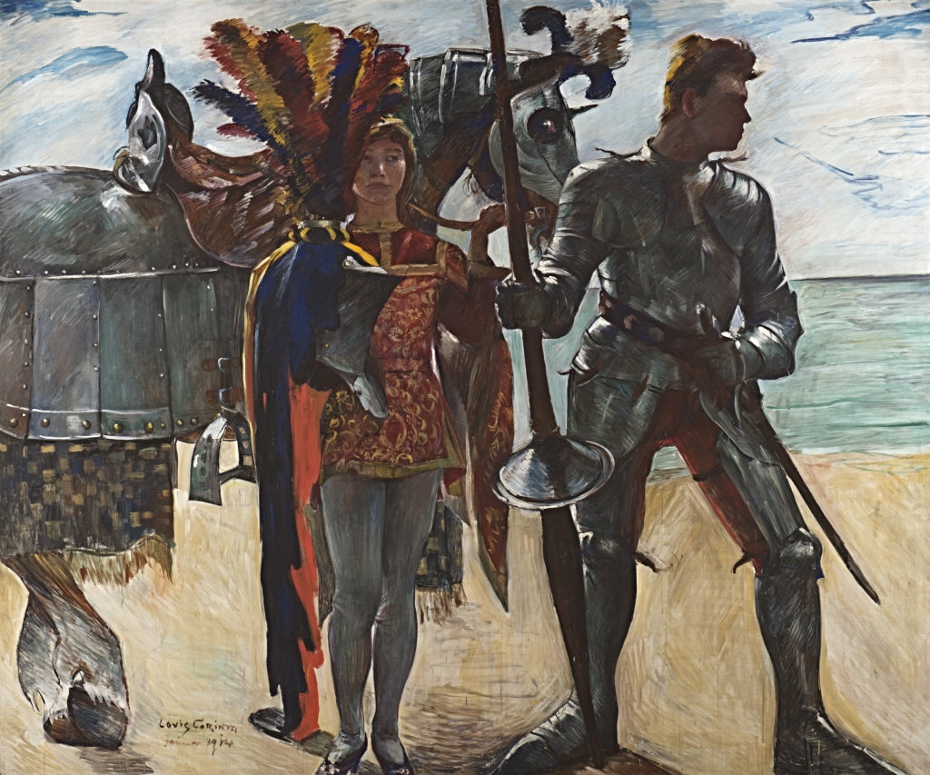 Ruggiero e il suo paggio - Lovis Corinth