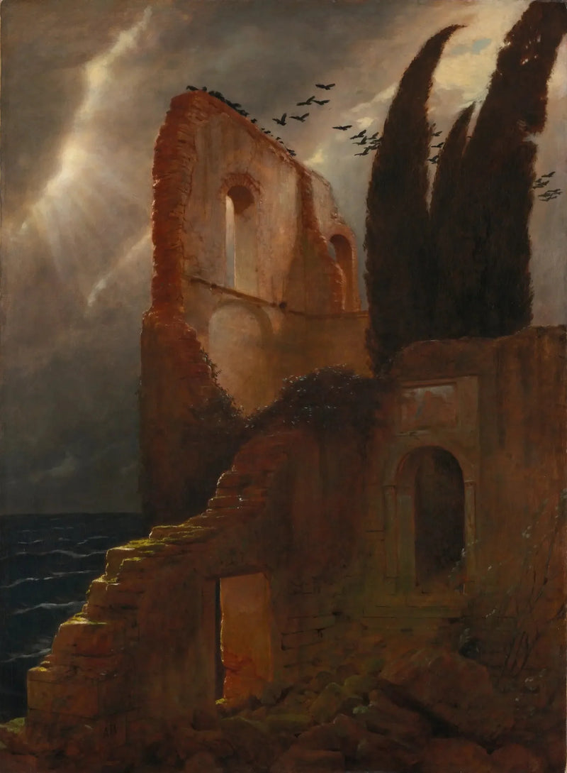 Rovine vicino al mare - Arnold Böcklin