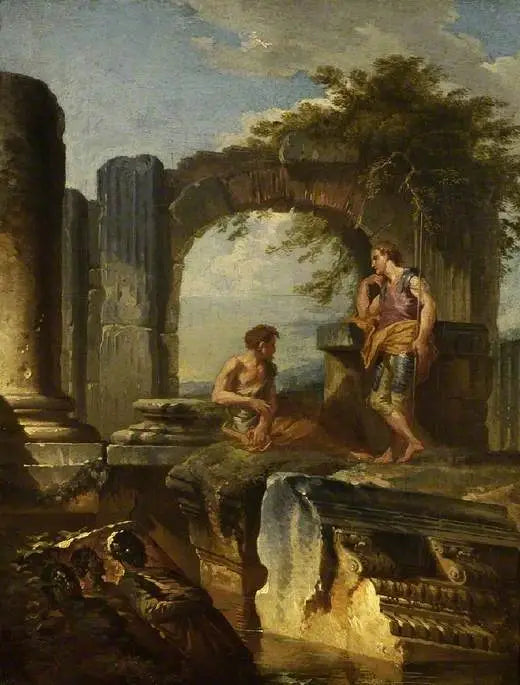 Rovine con figure - Giovanni Paolo Panini