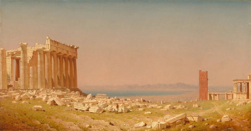 Rovine del Partenone - Sanford Robinson Gifford