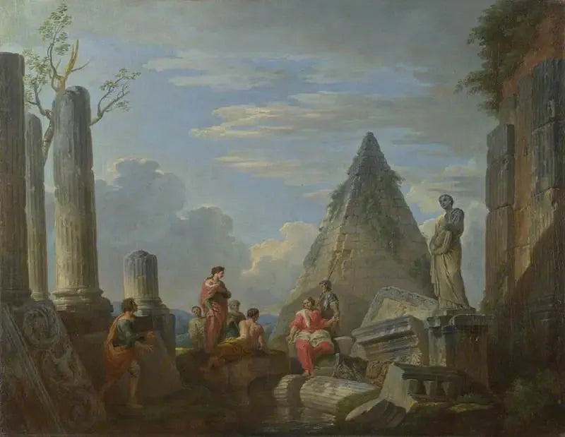 Rovine romane con figure - Giovanni Paolo Panini