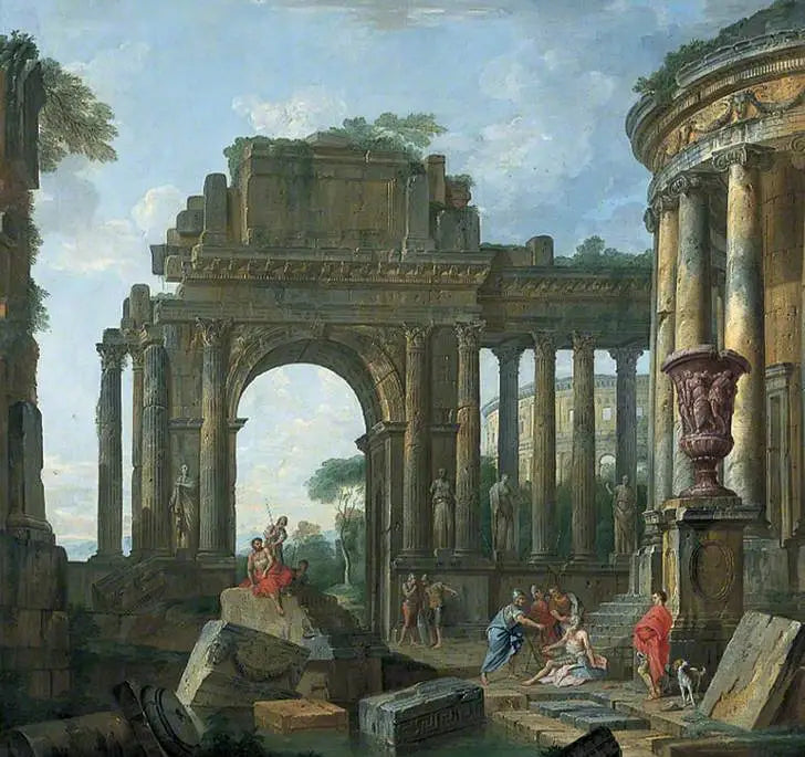 Rovine romane - Giovanni Paolo Panini