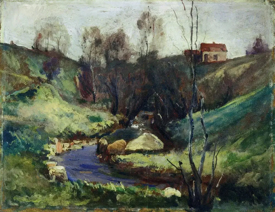 Ruscello in primavera - Edvard Munch