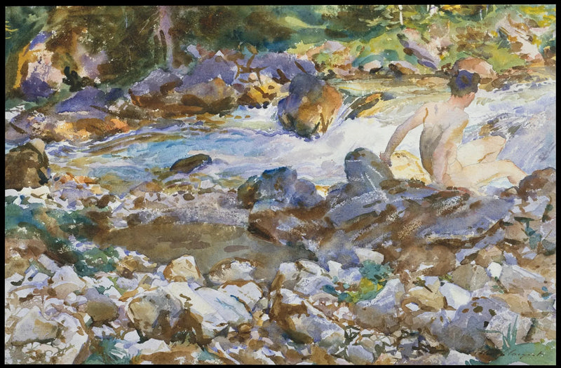 Torrente di montagna - John Singer Sargent