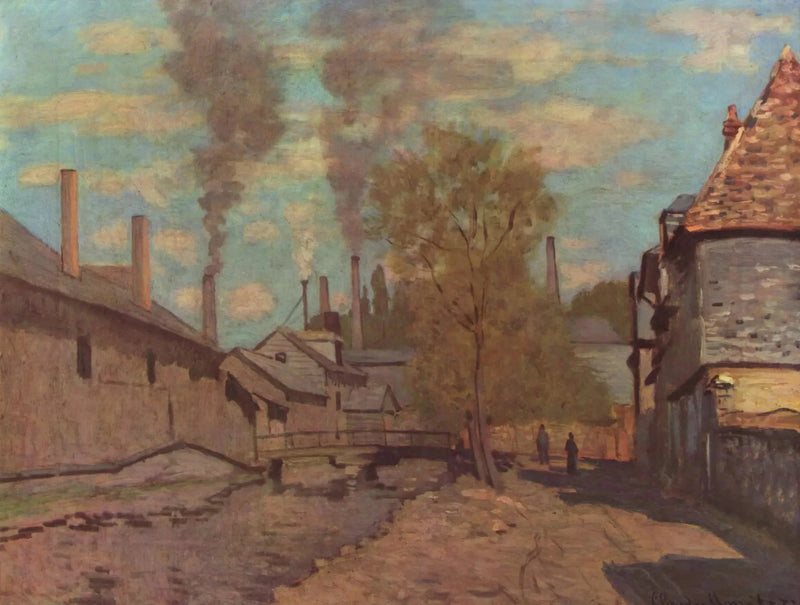 Il Ruscello di Robec - Claude Monet