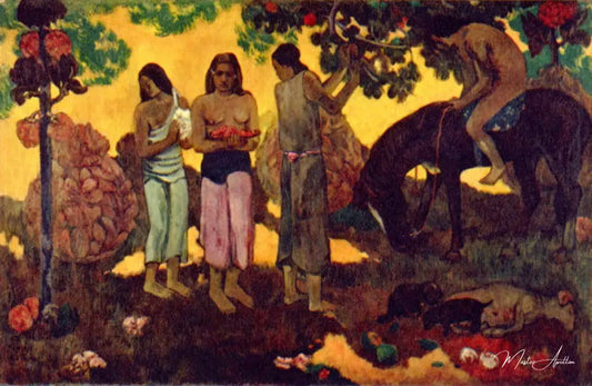 Rupe Rupe (la cueillette de fruits) - Paul Gauguin - Reproductions de tableaux et peintures haut de gamme