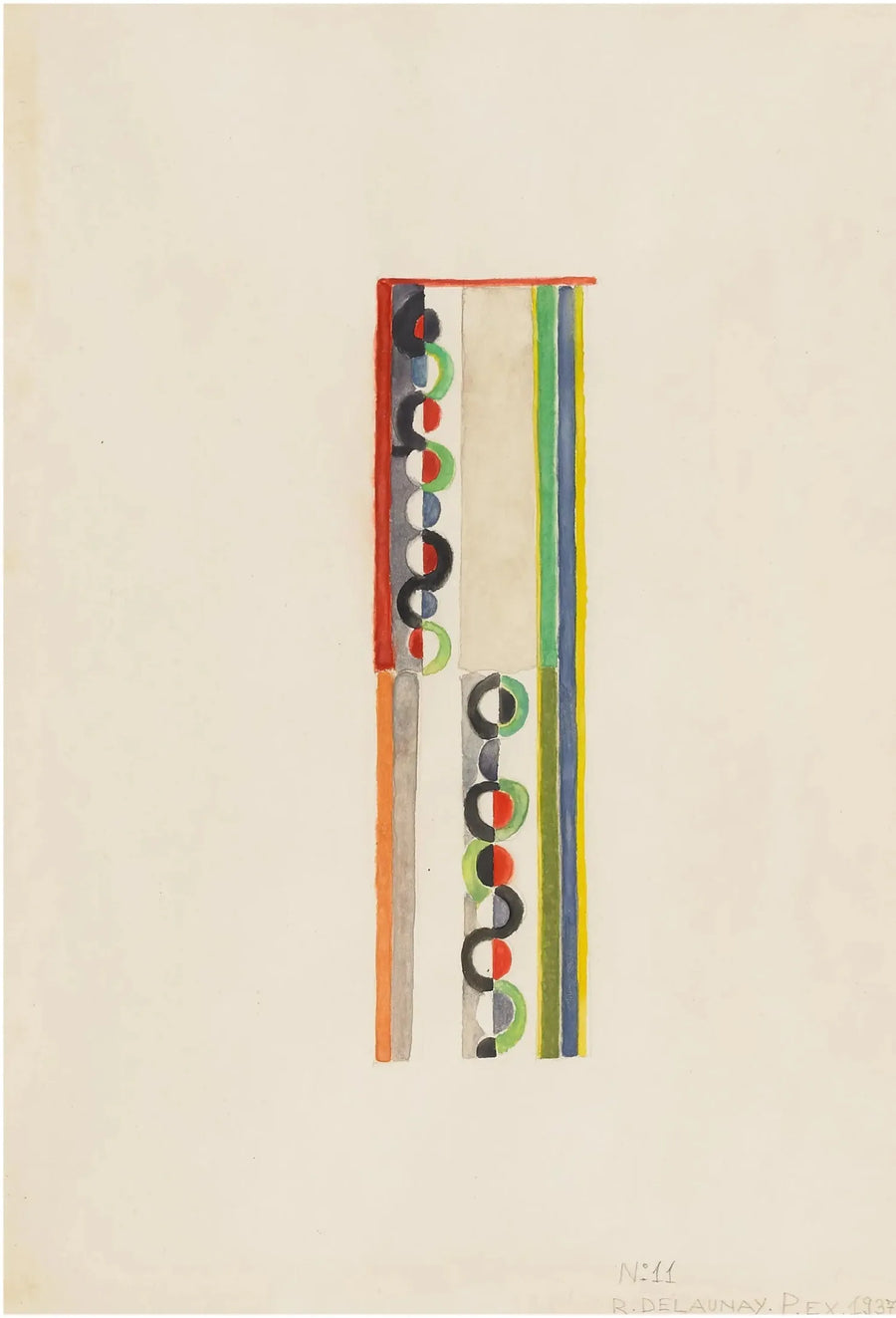 Ritmo colorato - Robert Delaunay