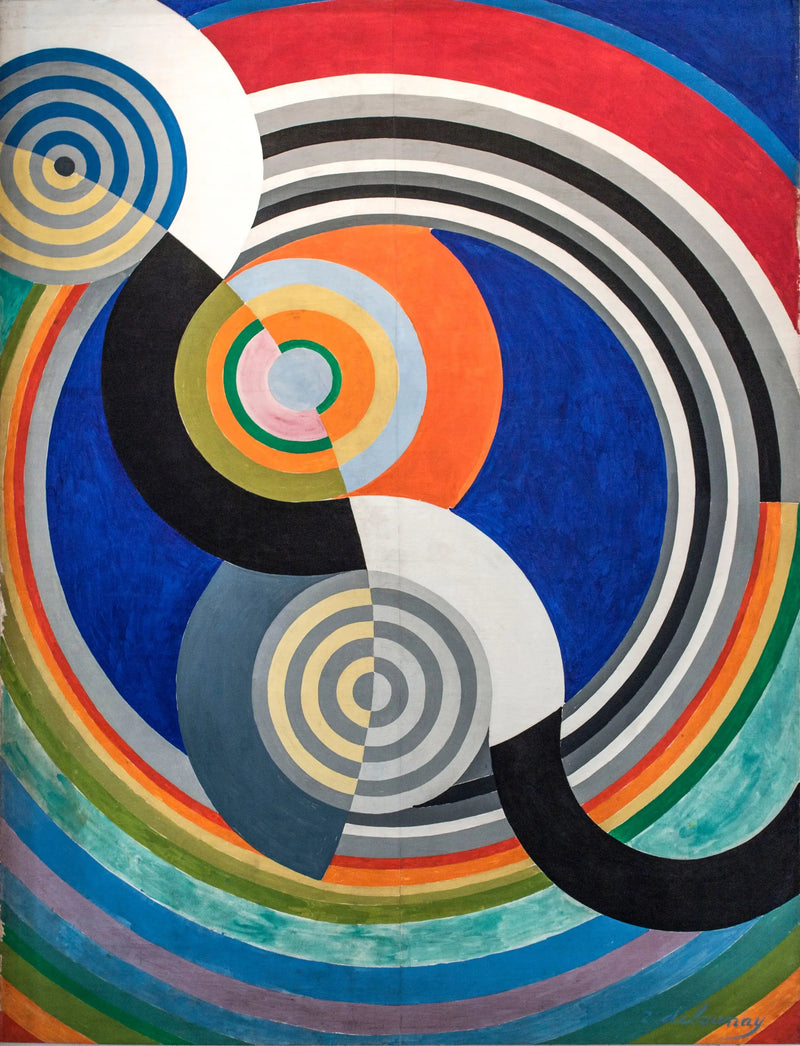 Ritmo n°2, decorazione per il salotto delle Tuileries - Robert Delaunay