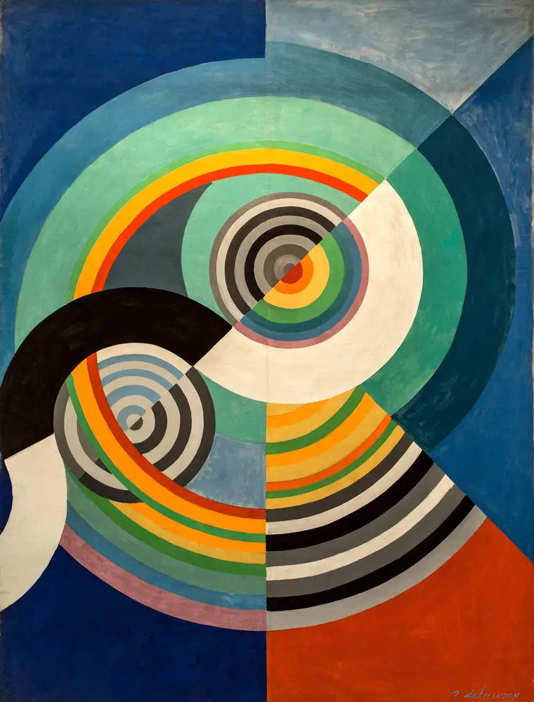 Ritmo n°3, decorazione per il salotto delle Tuileries - Robert Delaunay