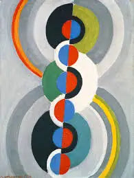 Rythme - Robert Delaunay image 1 tableau peint à l’huile sur toile