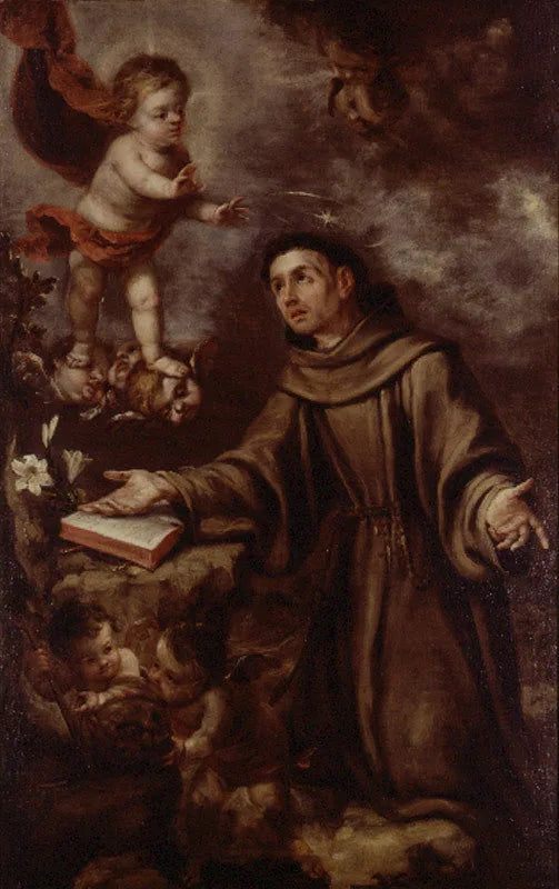 S. Antonius de Padoue e il Bambino Gesù