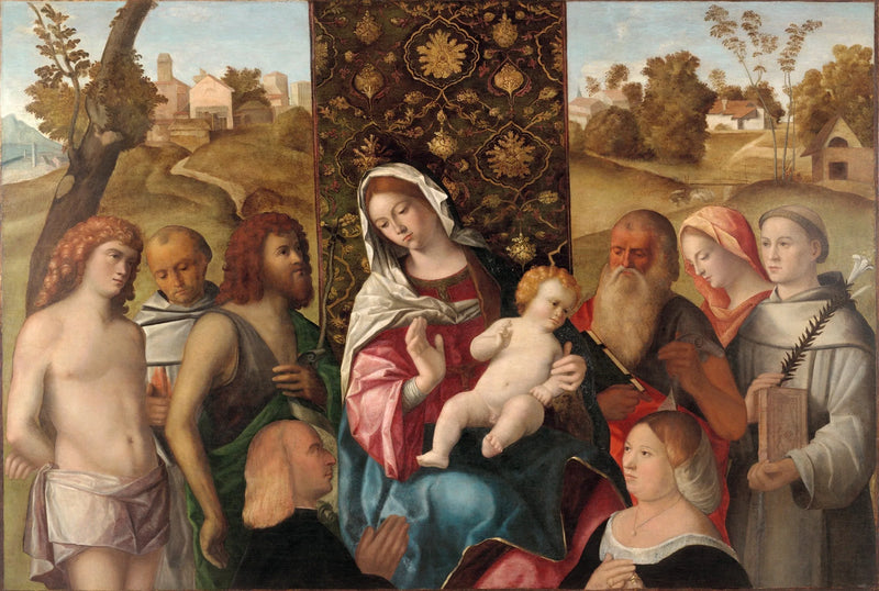 Sacra Conversazione con i donatori - Cima da Conegliano