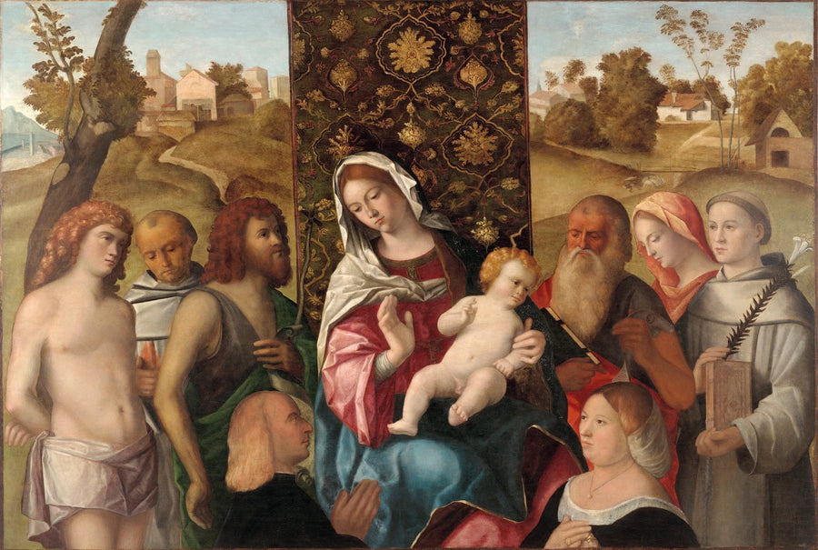 Sacra Conversazione con i donatori - Cima da Conegliano
