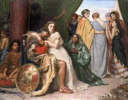 Sacrificio della figlia di Jephté - John Everett Millais