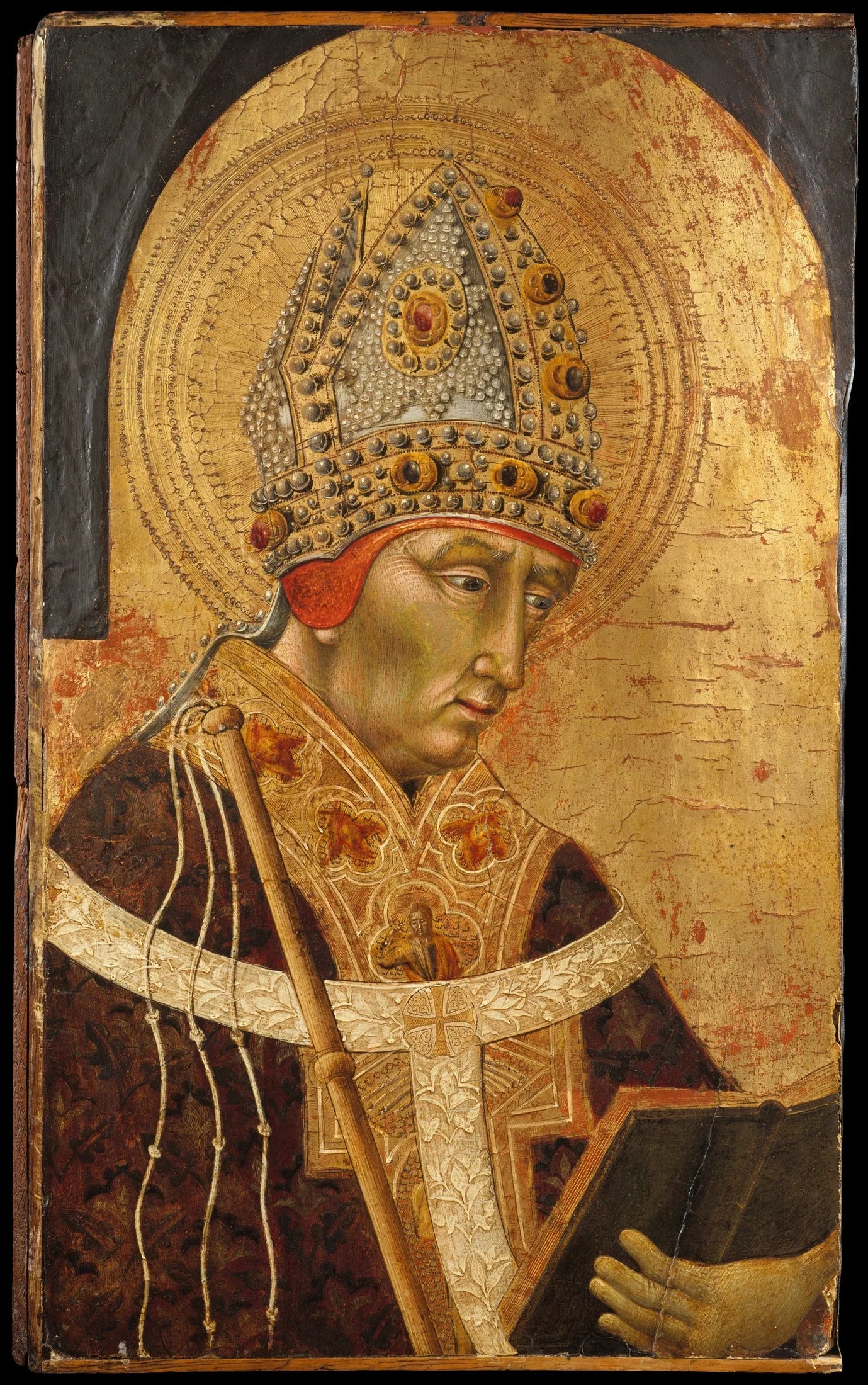 Saint Ambroise - Giovanni di Paolo image 1 reproduction d’œuvre d’art à l’huile