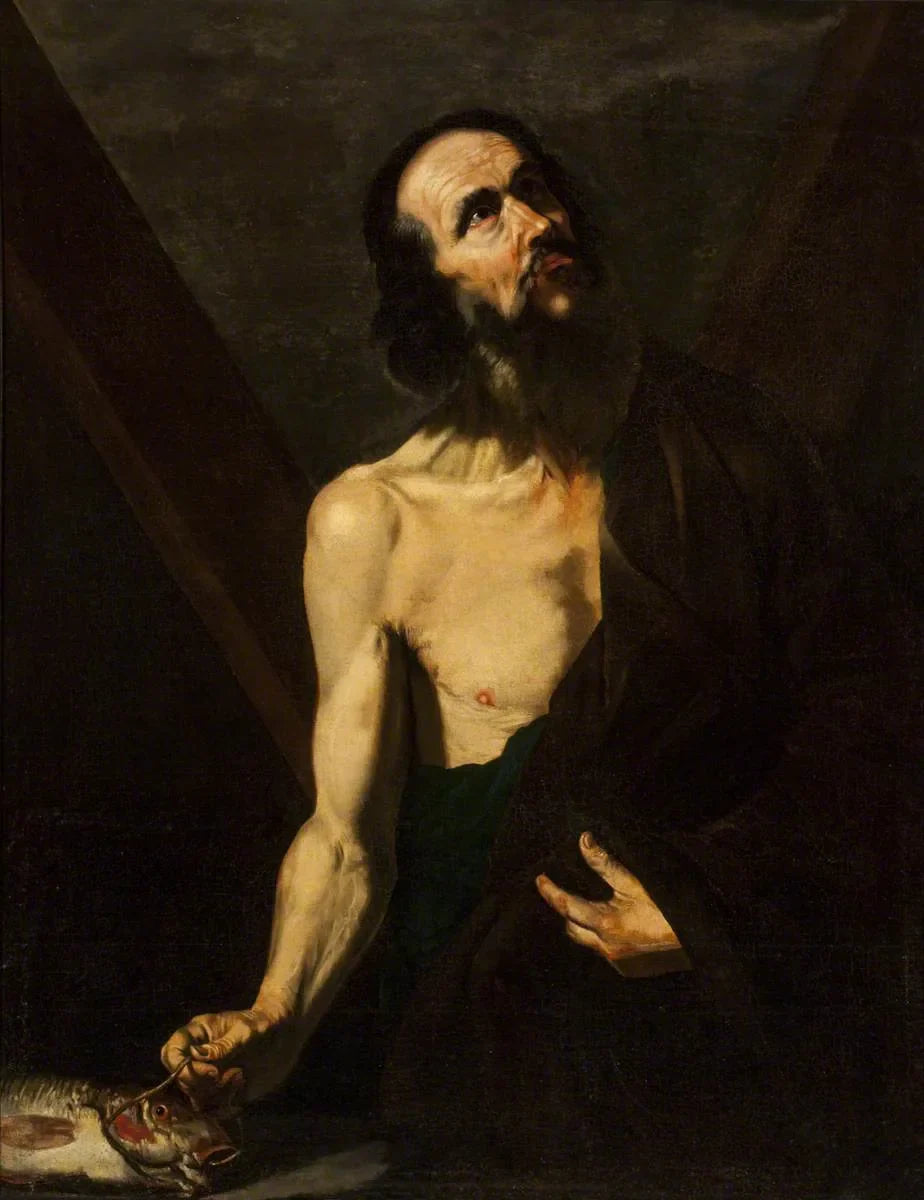 Saint André - Jusepe de Ribera image 1 reproduction artisanale de tableau