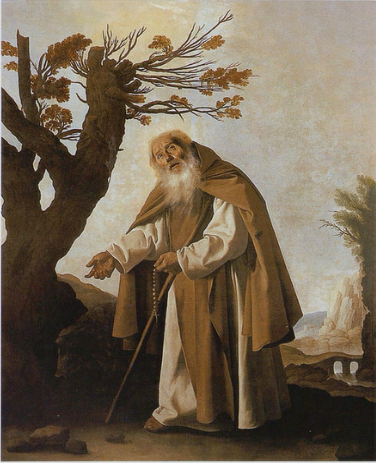 Sant'Antonio Abate - Francisco de Zurbarán
