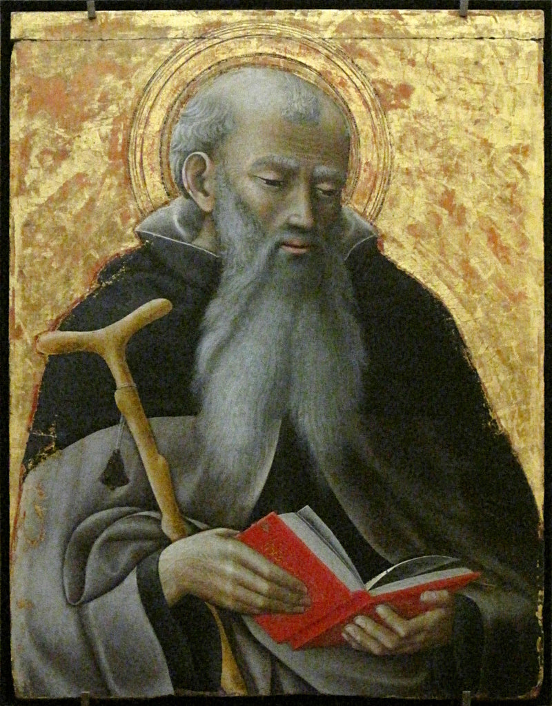 Sant'Antonio abate - Maestro dell'Osservanza