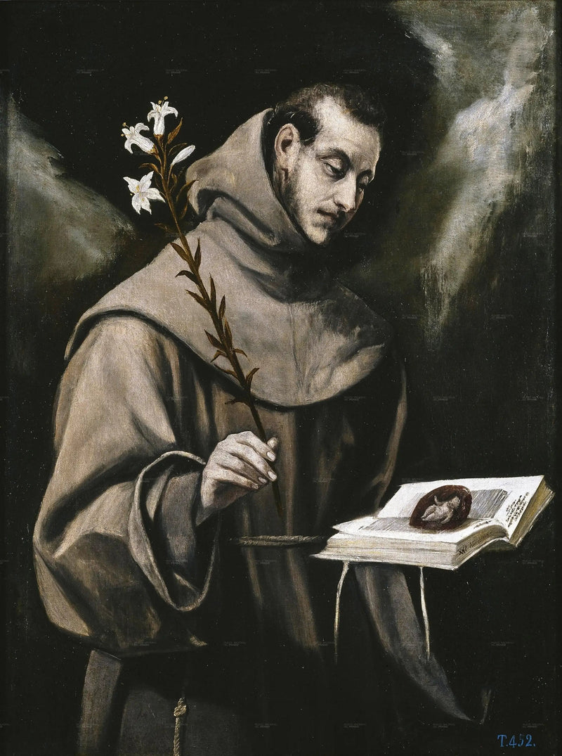 Sant'Antonio di Padova - El Greco