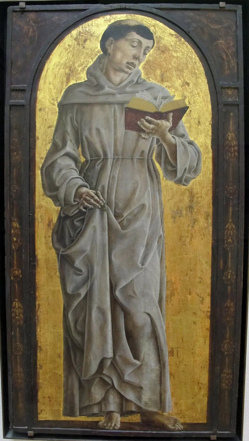 San Antonio di Padova che legge - Cosmé Tura