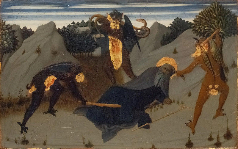 Sant'Antonio perseguitato dai demoni - Stefano di Giovanni (Sassetta)