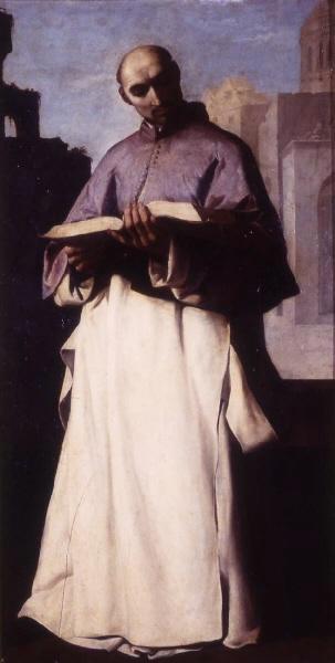 Saint Artaldus - Francisco de Zurbarán