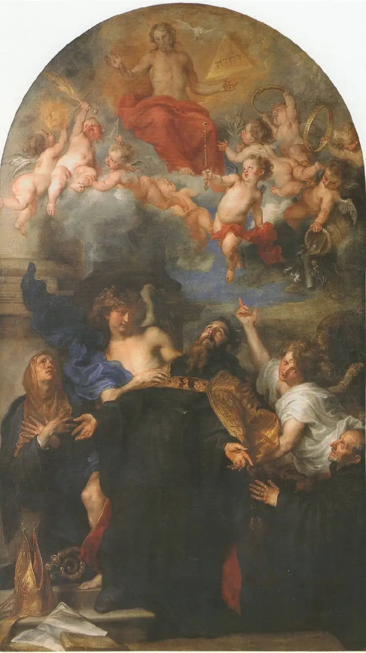 Sant'Agostino in estasi - Antoine van Dyck