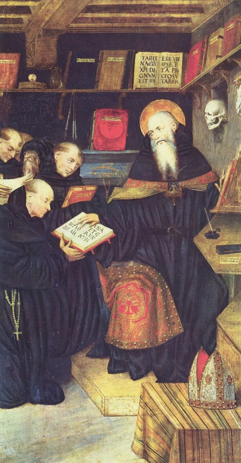 Sant'Agostino e gli eremiti - Gaudenzio Ferrari