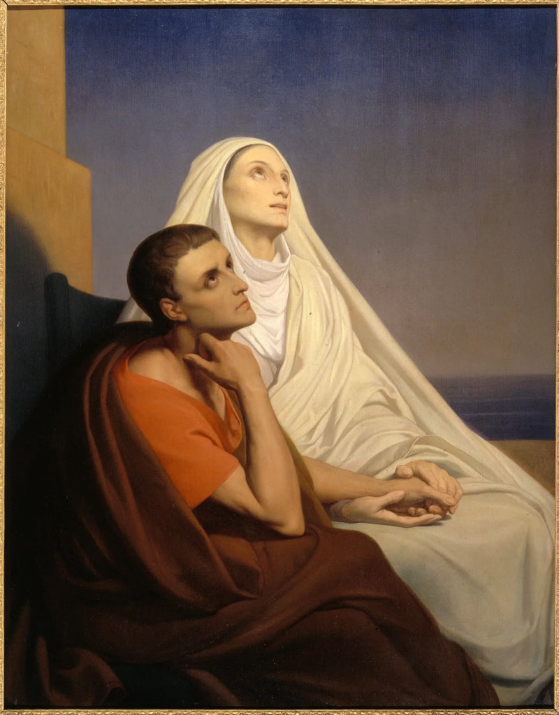 Sant'Agostino e Santa Monica - Ary Scheffer