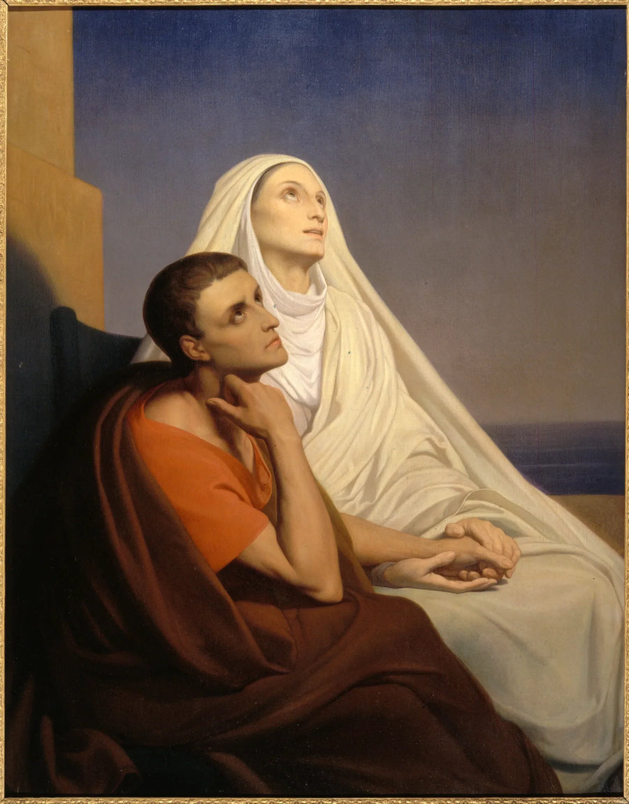 Sant'Agostino e Santa Monica - Ary Scheffer