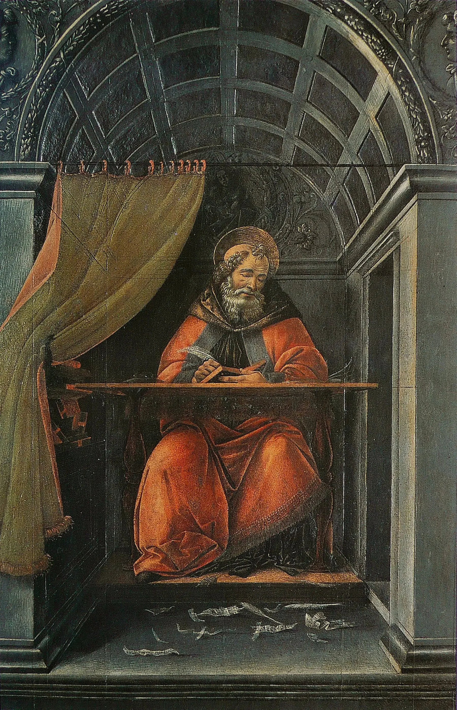 Sant'Agostino nel suo studio - Sandro Botticelli