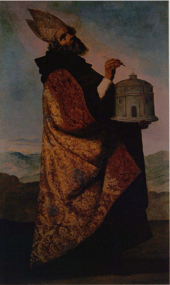 Sant'Agostino - Francisco de Zurbarán