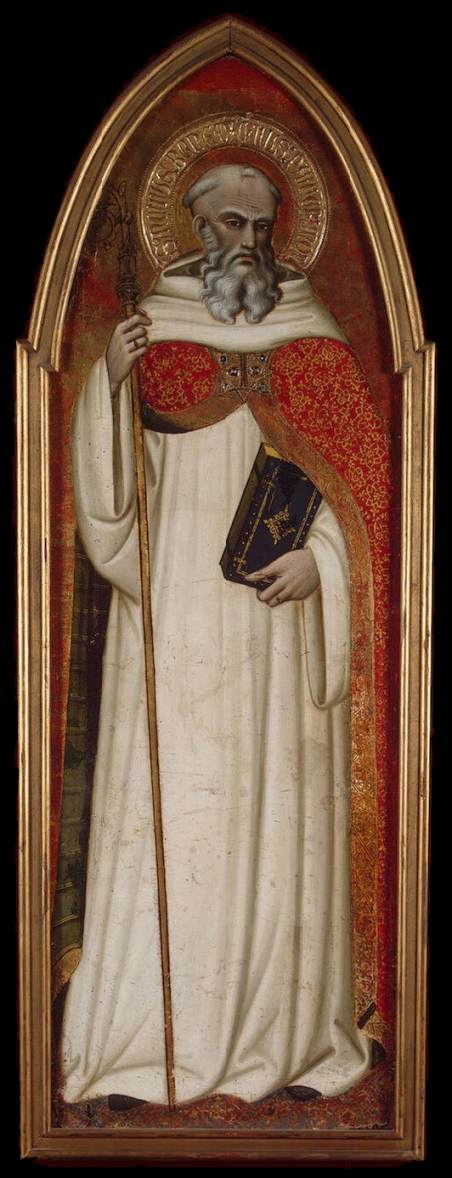San Benedetto (ala di un polittico) - Spinello Aretino